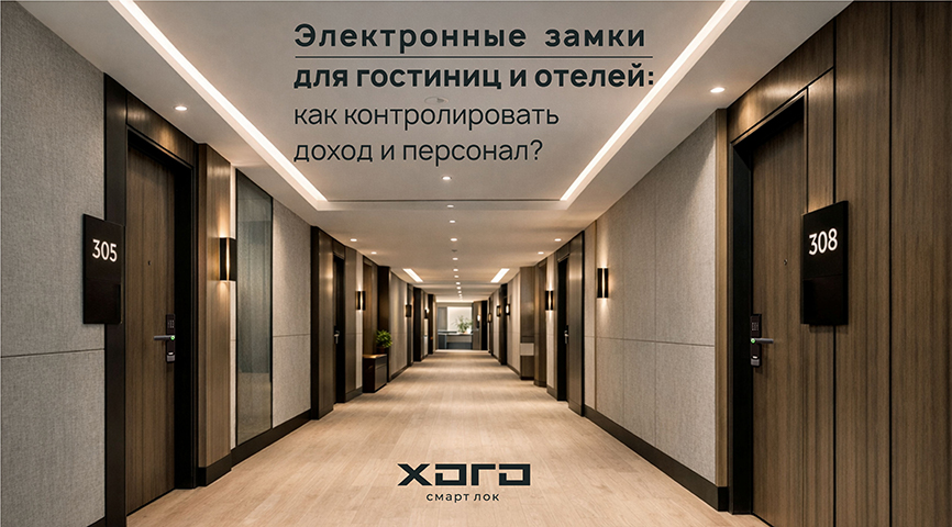 Электронные замки для гостиниц и отелей: как контролировать доход и персонал